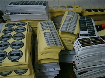 不干膠標牌標簽