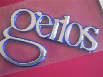 電視機、音響金屬標牌